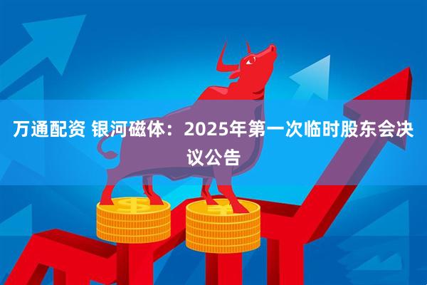 万通配资 银河磁体：2025年第一次临时股东会决议公告