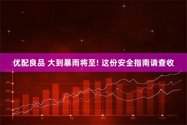 优配良品 大到暴雨将至! 这份安全指南请查收