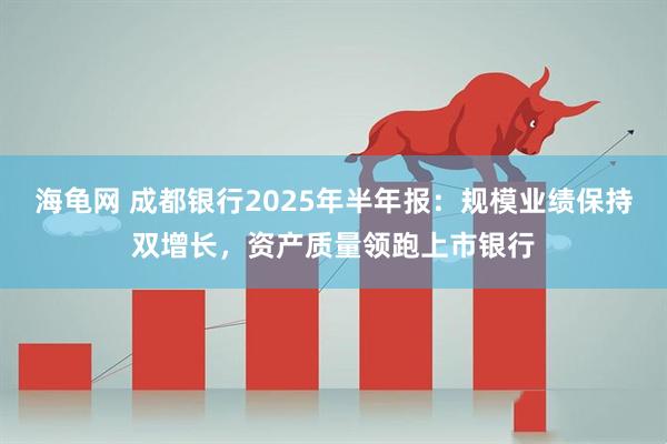 海龟网 成都银行2025年半年报：规模业绩保持双增长，资产质量领跑上市银行