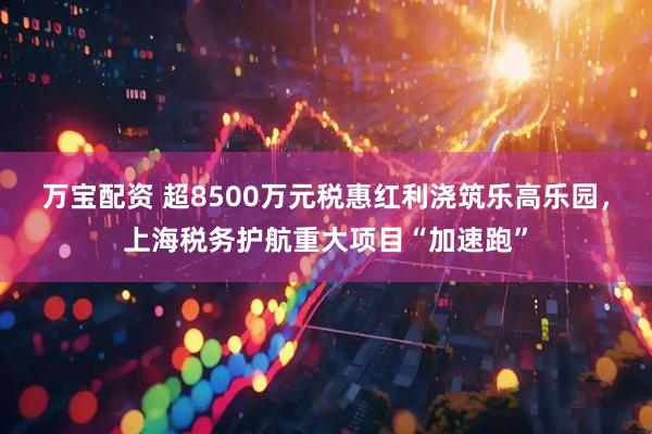 万宝配资 超8500万元税惠红利浇筑乐高乐园，上海税务护航重大项目“加速跑”
